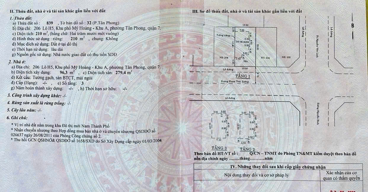 Bán Biệt Thự Song Lập 206 Mỹ Hoàng, Phú Mỹ Hưng – 210m2 – có Thang Máy Cao Cấp - Ảnh 4