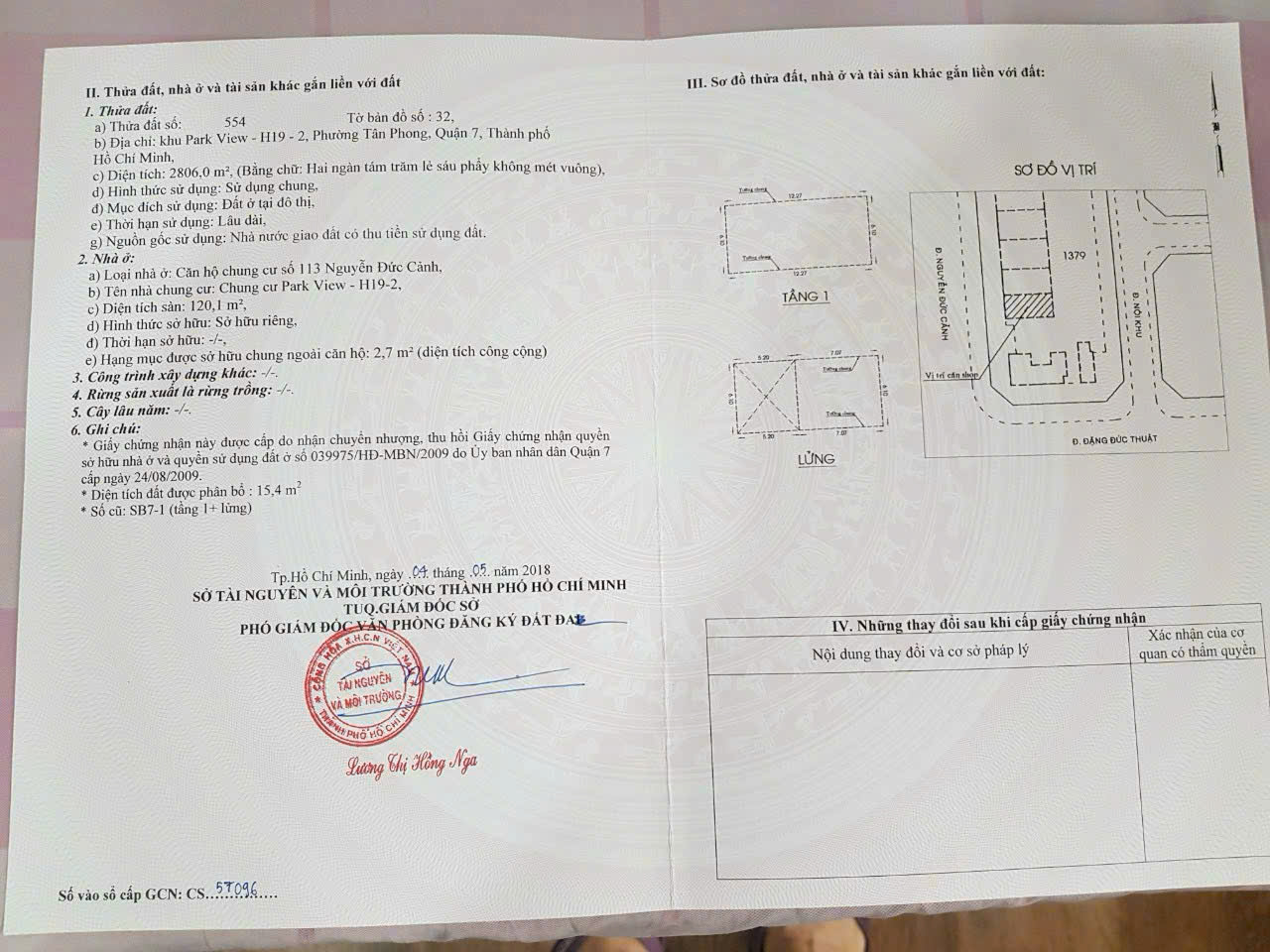 CHO THUÊ & BÁN SHOPHOUSE PARKVIEW ,Số 113 NGUYỄN ĐỨC CẢNH, PHÚ MỸ HƯNG – VỊ TRÍ ĐẸP ĐỐI DIỆN CÔNG VIÊN - Ảnh 3